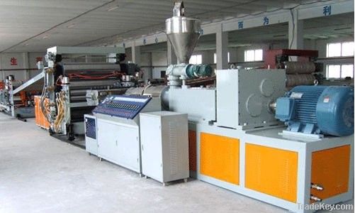 Best price! PVC plate plastic extrusion machine/pvc machine