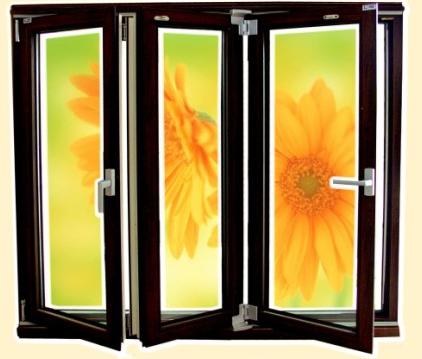 Aluminium folding door