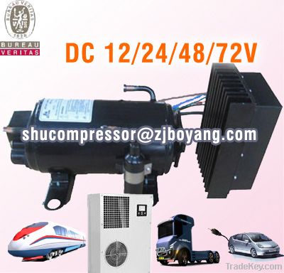 12v hermetic electric refrigeration compressor for air conditioner