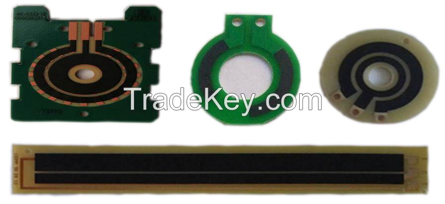 High resistance carbon ink pcb