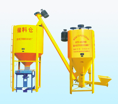 Dry powder mortar mixer