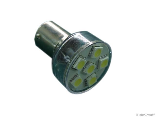 car led light 1156(BA15S) or 1157(BA15D) 6SMD5050