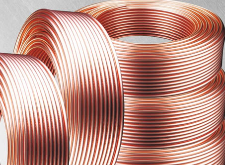 level wound coil copper tube