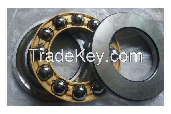 High Quality Gcr15 chrome steel Thrust Ball Bearing 51102 With Copper Cage