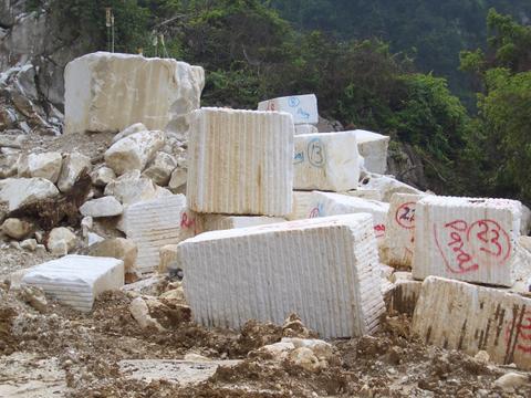 Pure White Marble Blocks