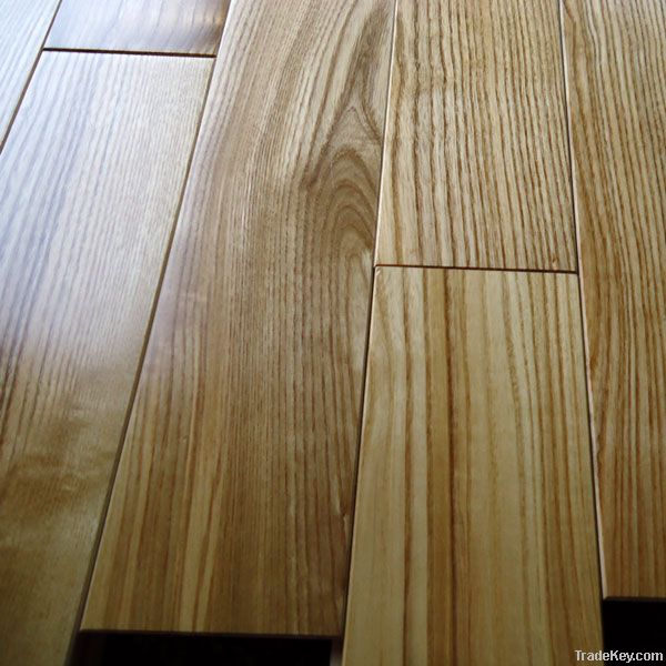 Finger joint laminated Ash wood flooring