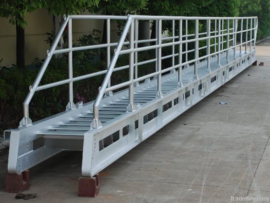 Aluminium gangway