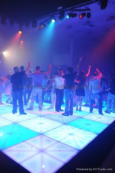 led dance floor