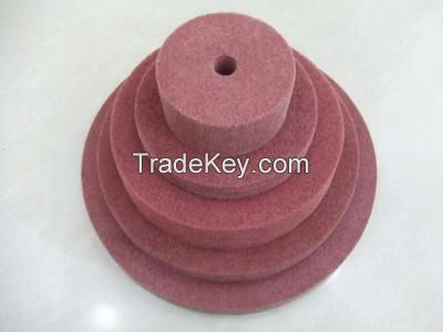 Non-woven polishing wheel