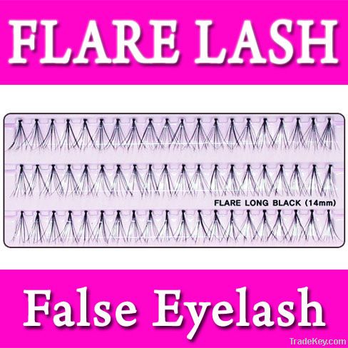 Flare eyelashes