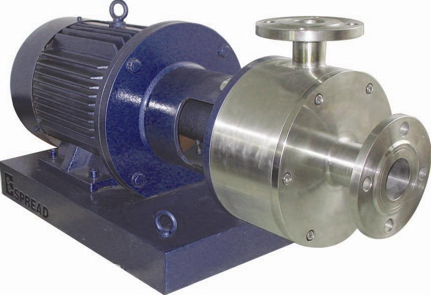 Inline high shear mixer