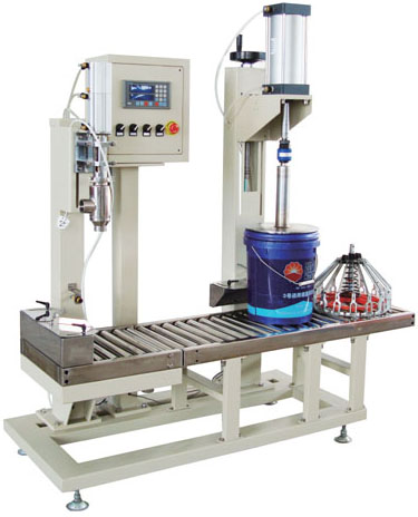 Paint filling machine