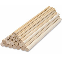 Wood dowels