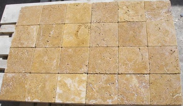 Lemon Flower Travertine