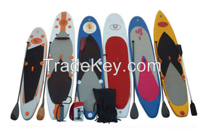 SUP stand up paddle surfing board PVC inflatable stand up paddle new material