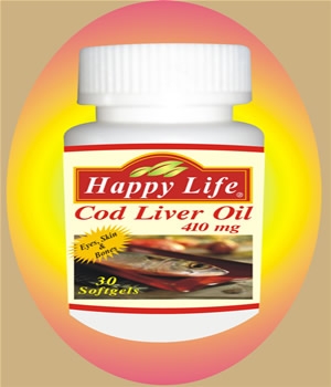 Cod Liver Oil - 410 mg