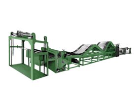 Flattening series of sheet-shearing equipments