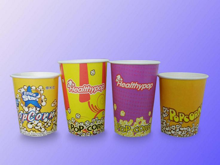 Paper Popcorn Buckets