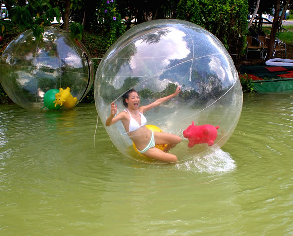 inflatable water ball