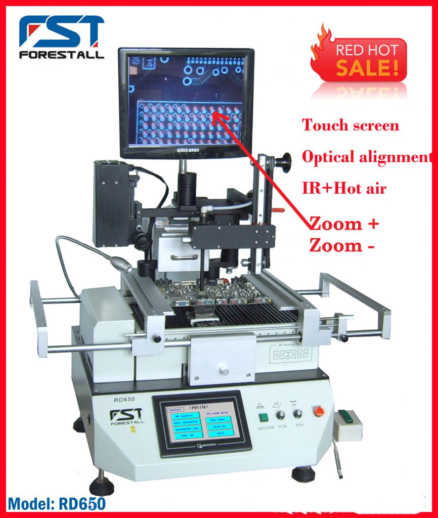 hot sell optical align bga rework station, automatic bga repair machine