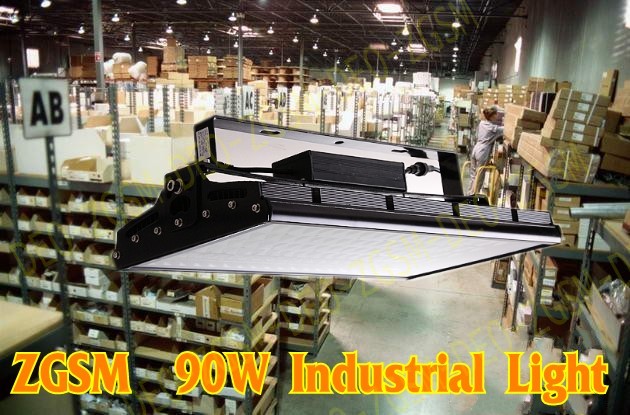 90W LED High Bay Light, 90W Industrial Bay Lighting Fixture