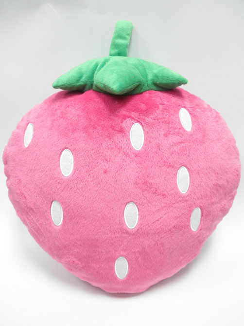 hold pillow , strawberry style , super soft material