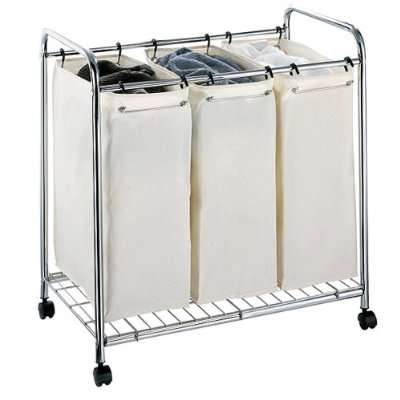 3-Section Laundry Sorter