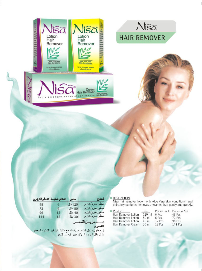 NISA Depilatory Lotion &amp; Cream