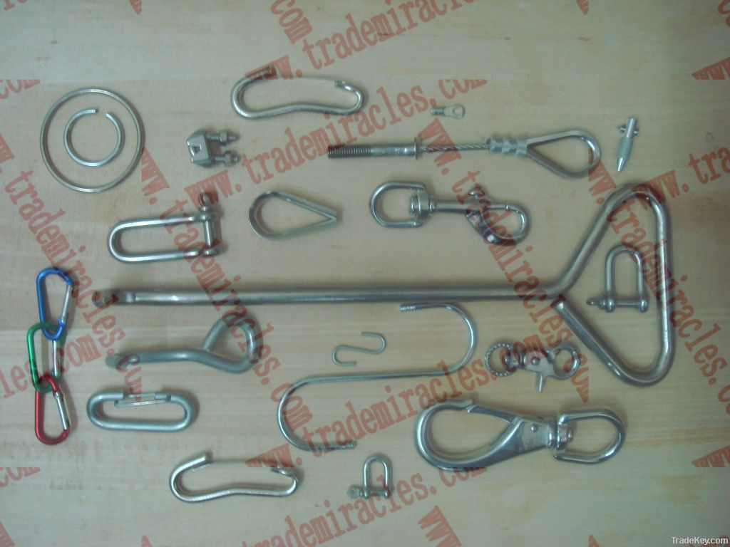 snap hook carabiner hook special hook  stamping hook swivel bag hook