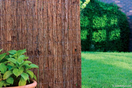 bark fence