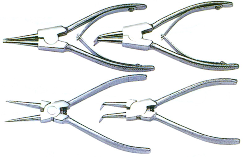 4pcs circlip plier (chrome plated)