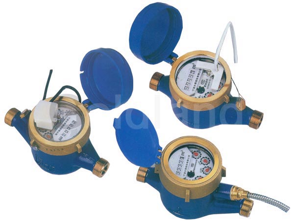 LIQUID SEALED VANE WHEEL PULSE TRANSMITTING WATER METER