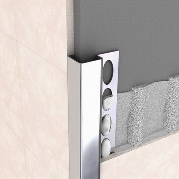 Aluminium tile trim