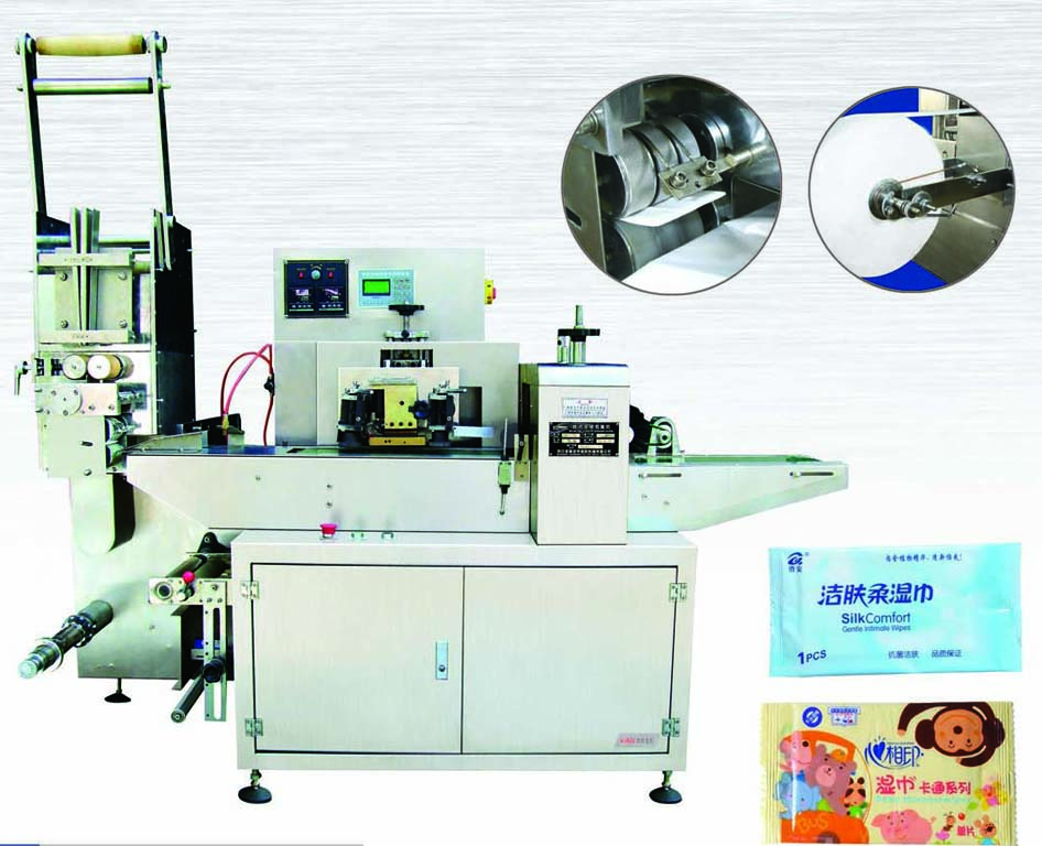 wet tissue pillow packing machine