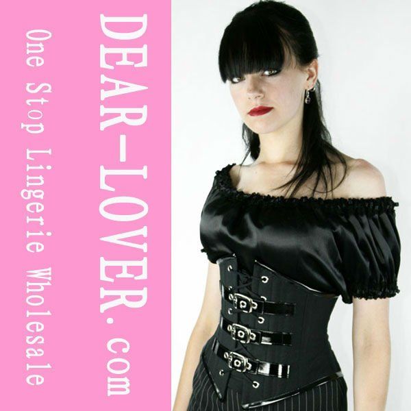 2011 hot Under Bust Gothic Corset LC5130 with high quality and accept paypal