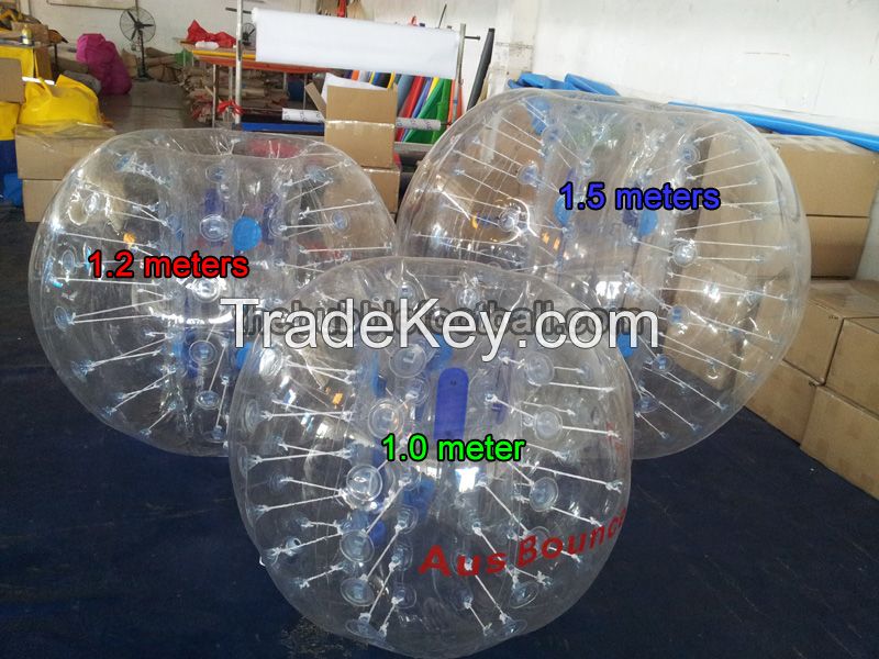 TPU 1.2 meter  transport bubble football/zorb balls/soccer ball/ soccer bubble