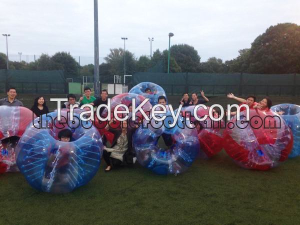 TPU 1.5 meter bubble football/zorb balls/soccer ball/ soccer bubble