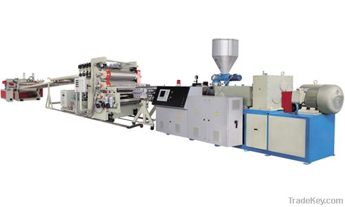 pvc plastic sheet production line