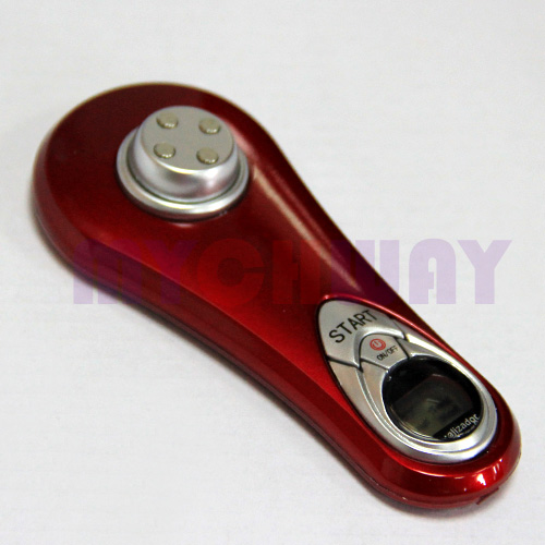 Ultrasonic Galvanic Ion Infrared Skin Facial Massager Skin Care Test B