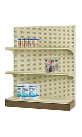 retail store floor product display stands with shelf and hooks