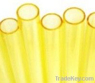 yellow quartz tube fused quartz tube quartz glass tube