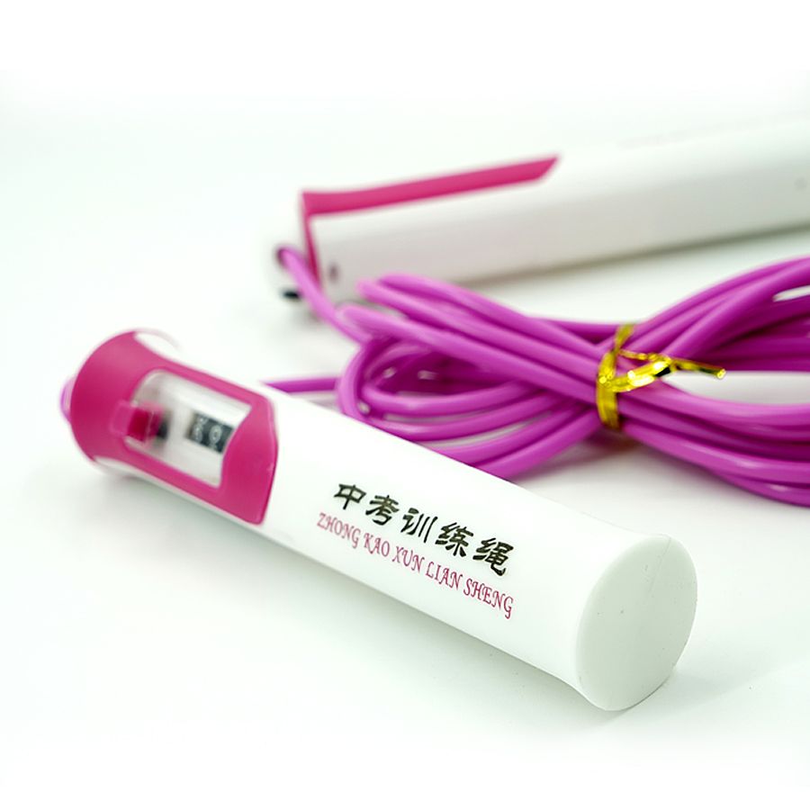 wholesale exercise training PVC speed skipping jump rope with counter for kids