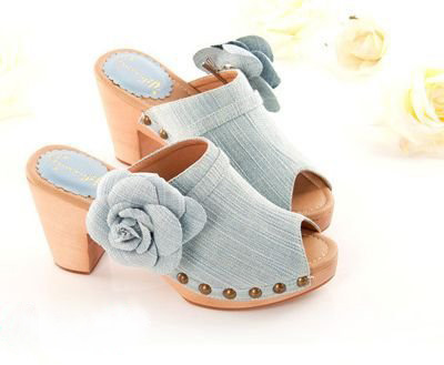 pu fashion lady shoes