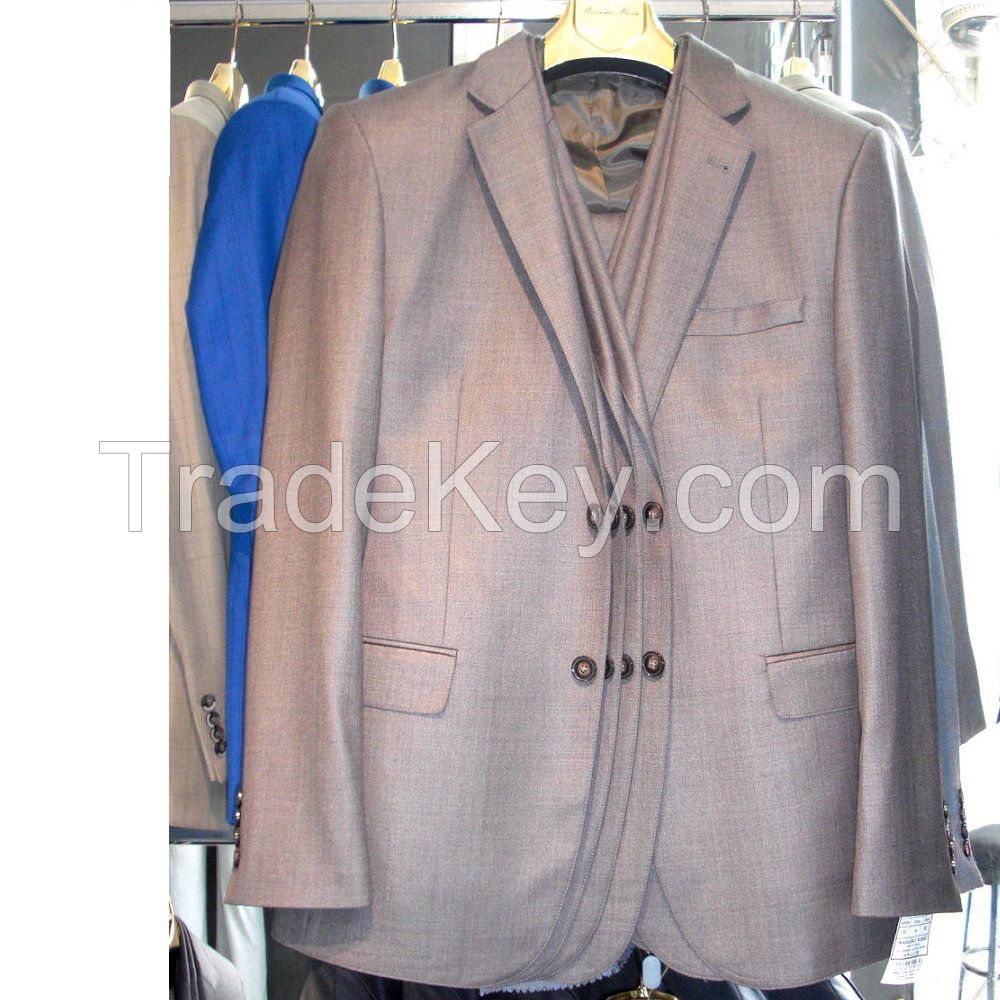 MENS SUIT TWO BUTTON SLIM FIT DRESS SUIT WHOLESALE WEDDING #U1