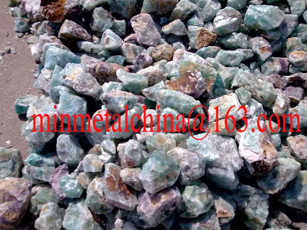 fluorspar, CaF2