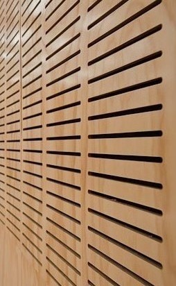 Slot Acoustic Panel  ceiling wooden acoustic panels