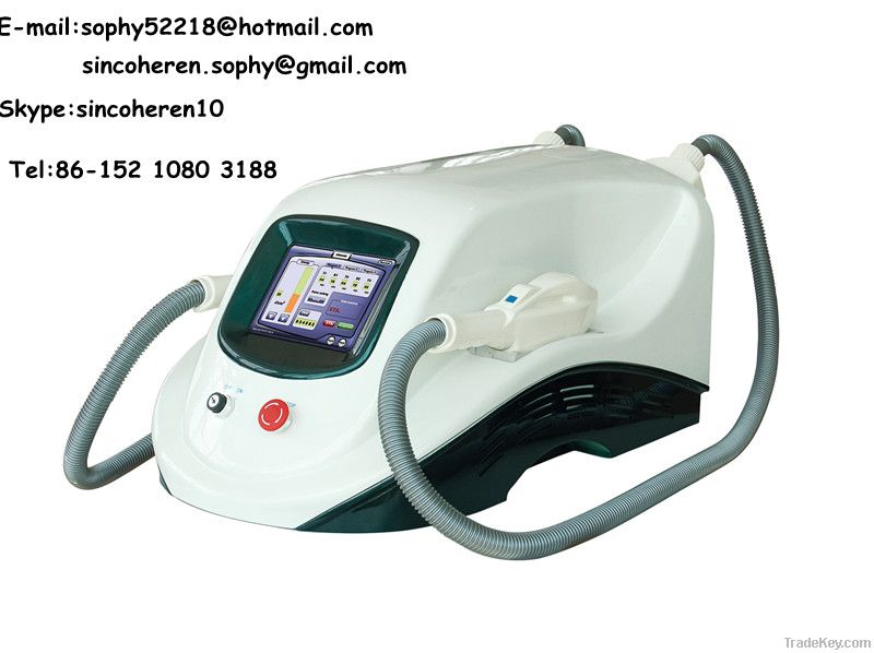 New Portable IPL salon equipment /hair removal /skin care/speck remova