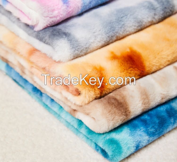 faux rabbit fur fabric