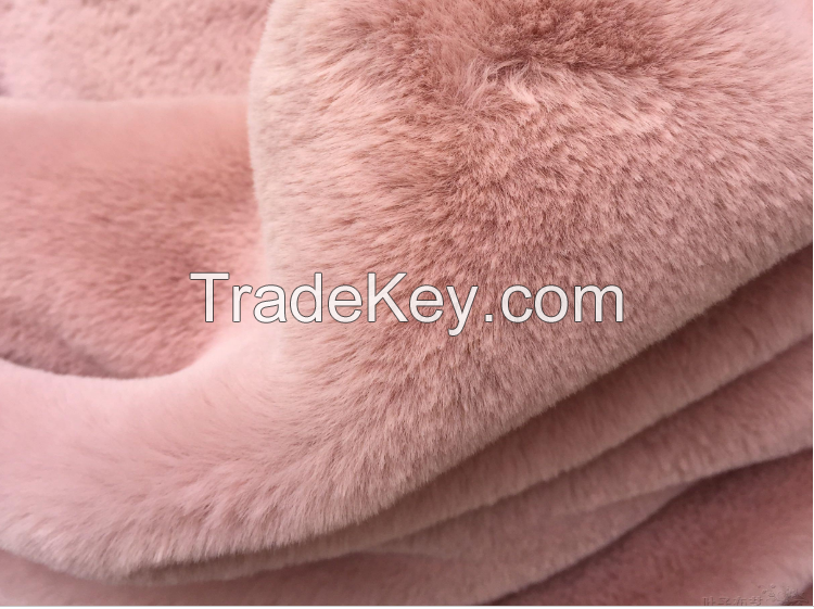 faux rabbit fur fabric