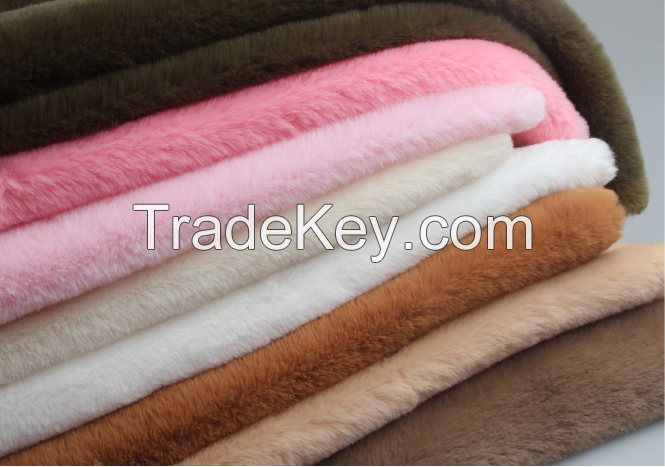 faux rabbit fur fabric